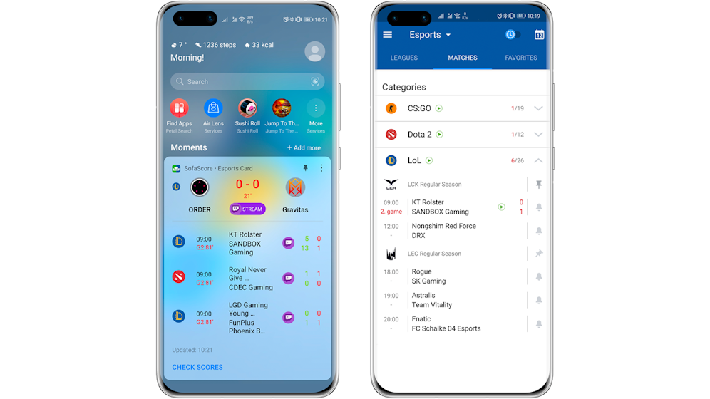 Huawei integriert E-Sports in den Huawei Assistant´.