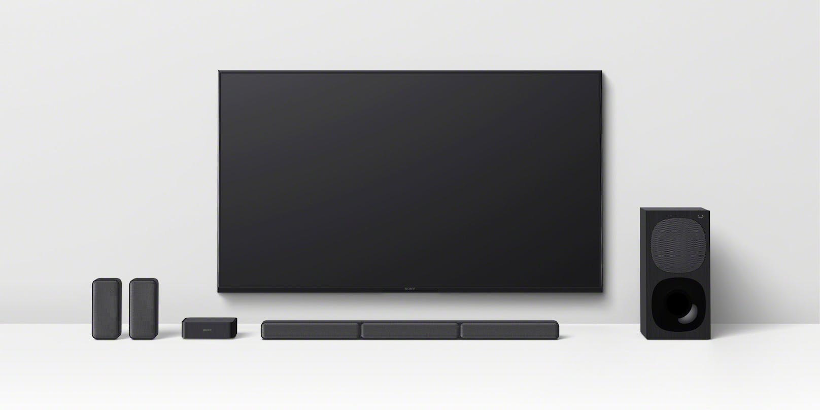 Das neue 5.1-Kanal-Heimkino-Soundbar-System HT-S40R von Sony bringt starken Surround-Sound.