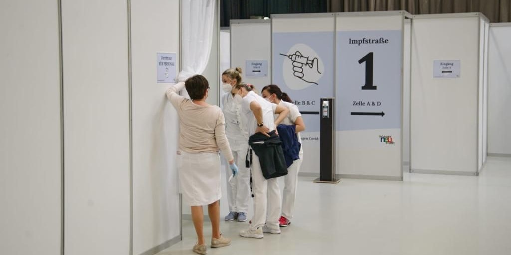 Eröffnung Impfstraße Wiener Neustadt