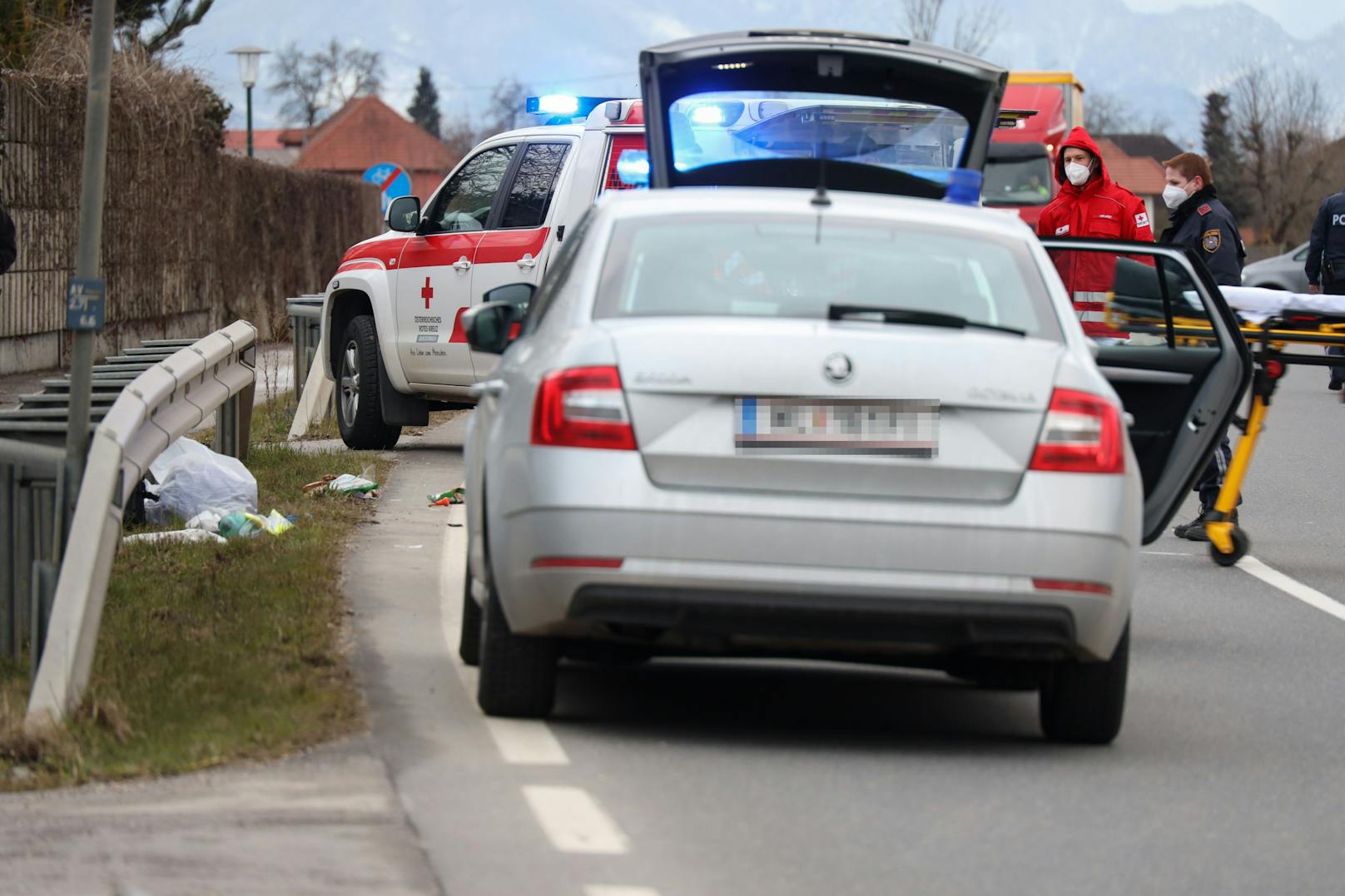 Der Unfall ereignete sich auf der Pyhrnpass-Straße in Sattledt.