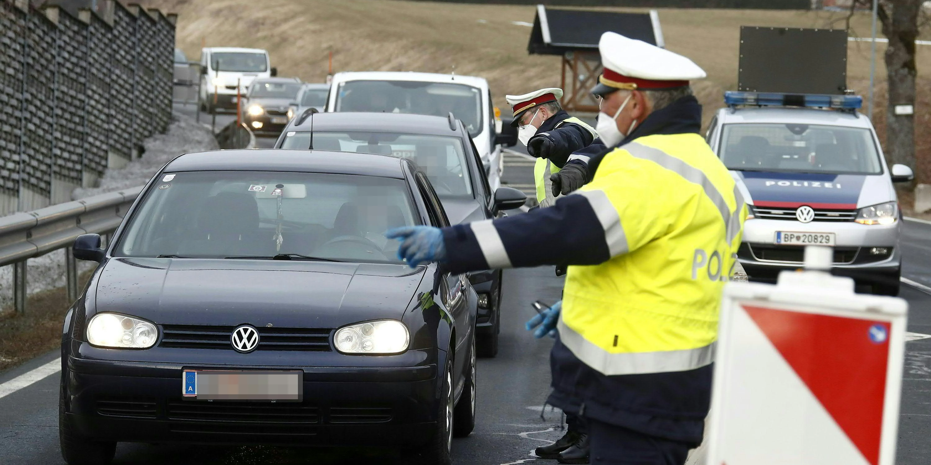 Die Polizei wird stichprobenartige Kontrollen durchführen.