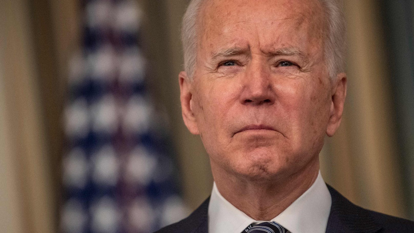 US-Präsident Joe Biden musste nach seiner Pressekonferenz einen unangenehmen Anruf tätigen.