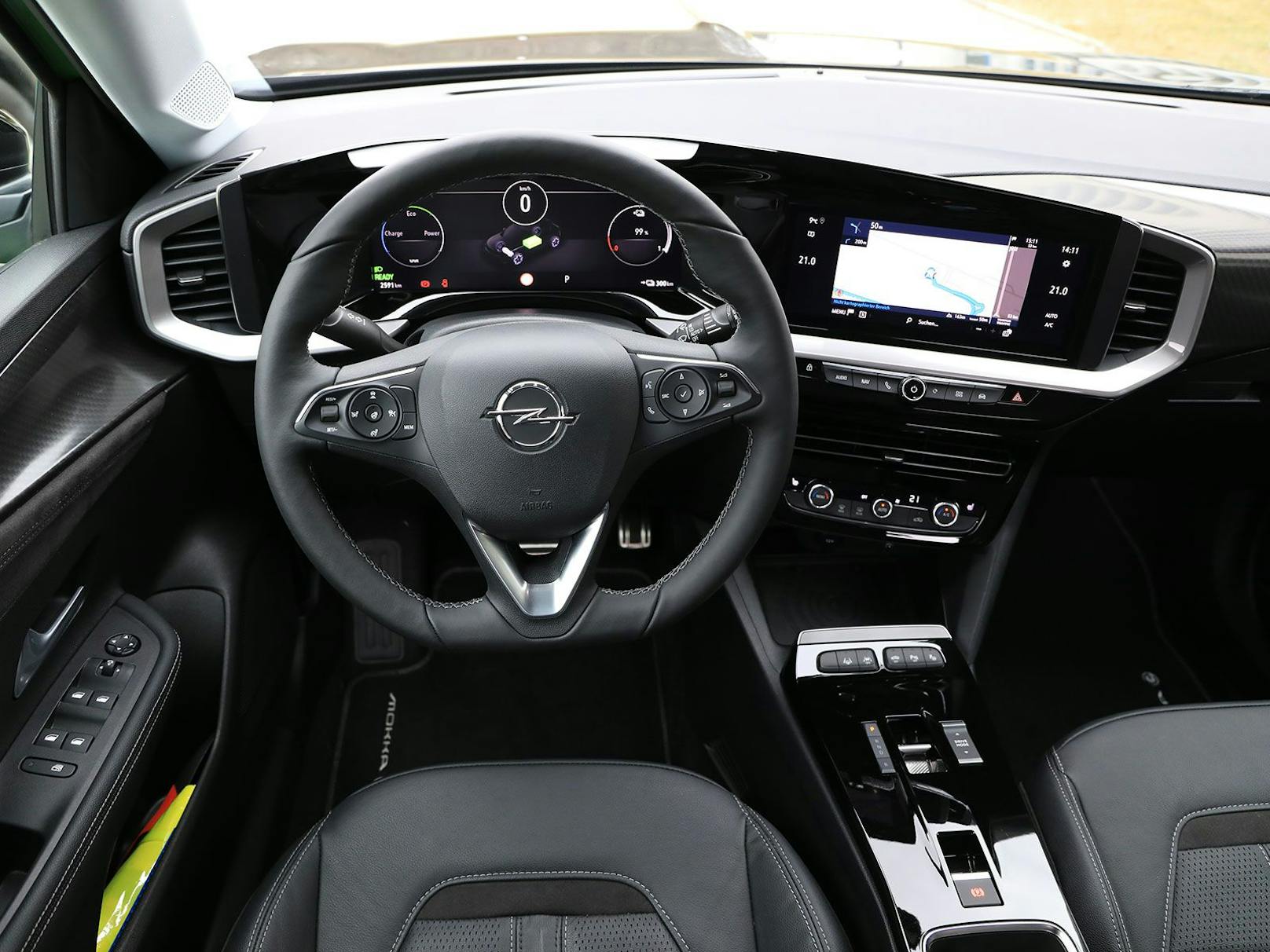 Der Mokka ist der erste Opel mit dem Pure Panel-Cockpit