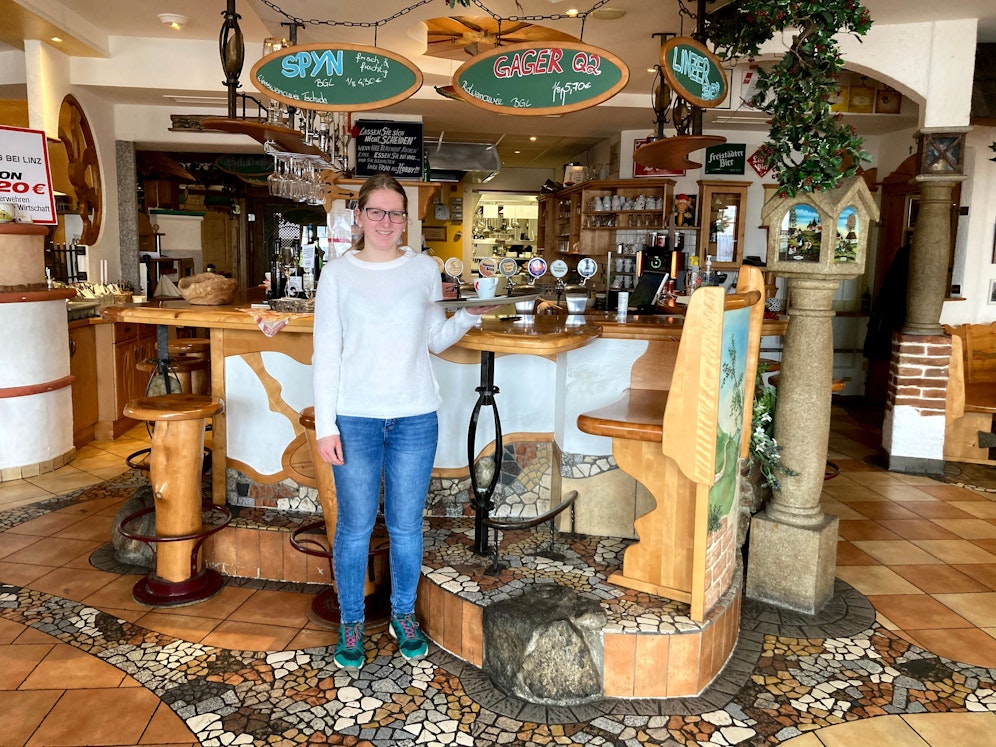 Sandra Poimer bekam durch die Lehre auch ganz viel Selbstvertrauen.