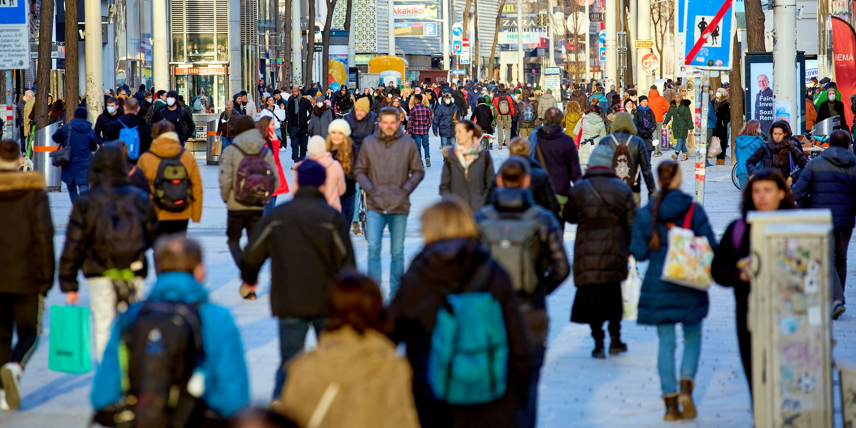 Wien hat eine 7-Tages-Inzidenz von 270,0.
