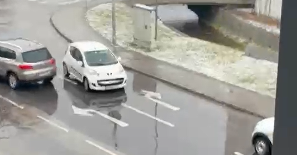 Dieser Peugot-Fahrer schien etwas verwirrt zu sein.