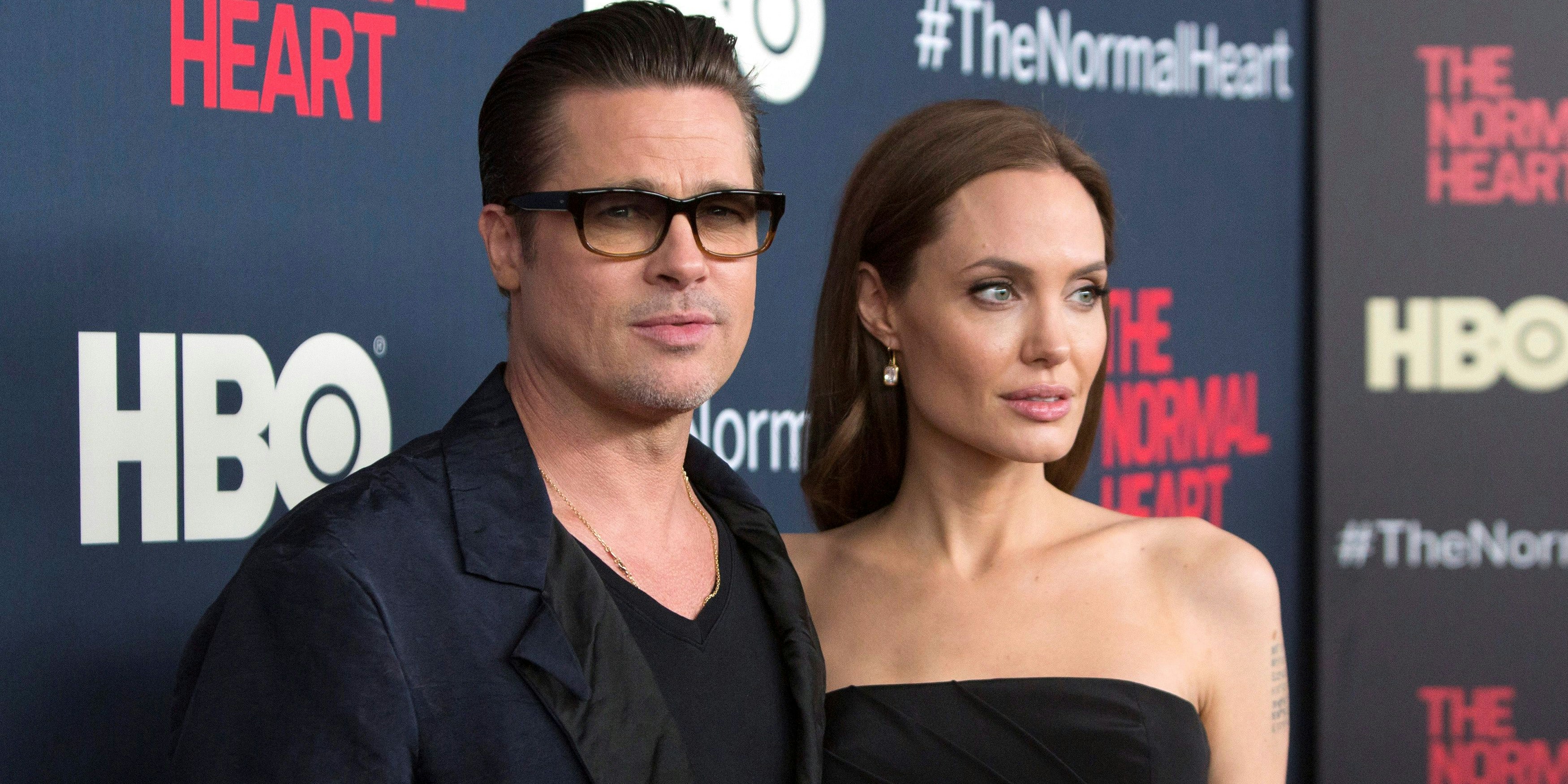 Brad Pitt und Angelina Jolie