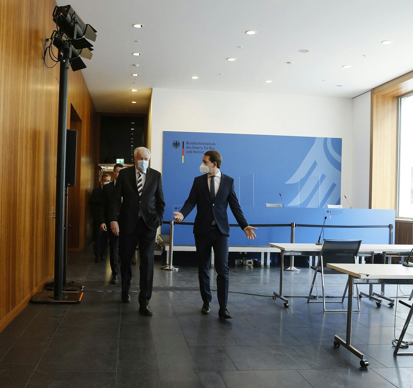 Bundeskanzler Sebastian Kurz zu Besuch in Berlin