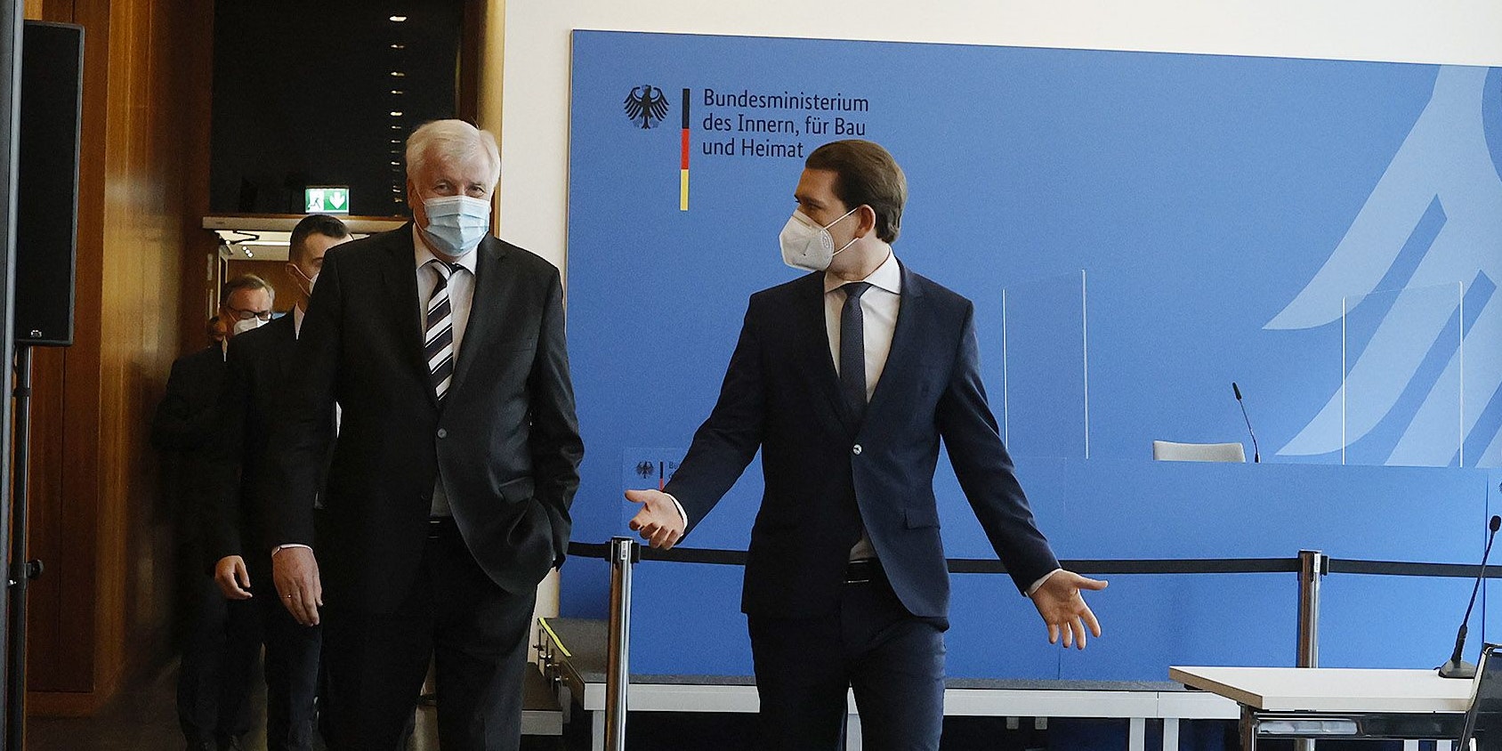 Bundeskanzler Sebastian Kurz zu Besuch in Berlin