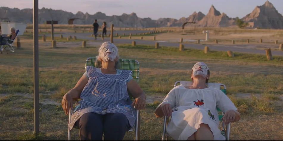 "Nomadland": Frances McDormand