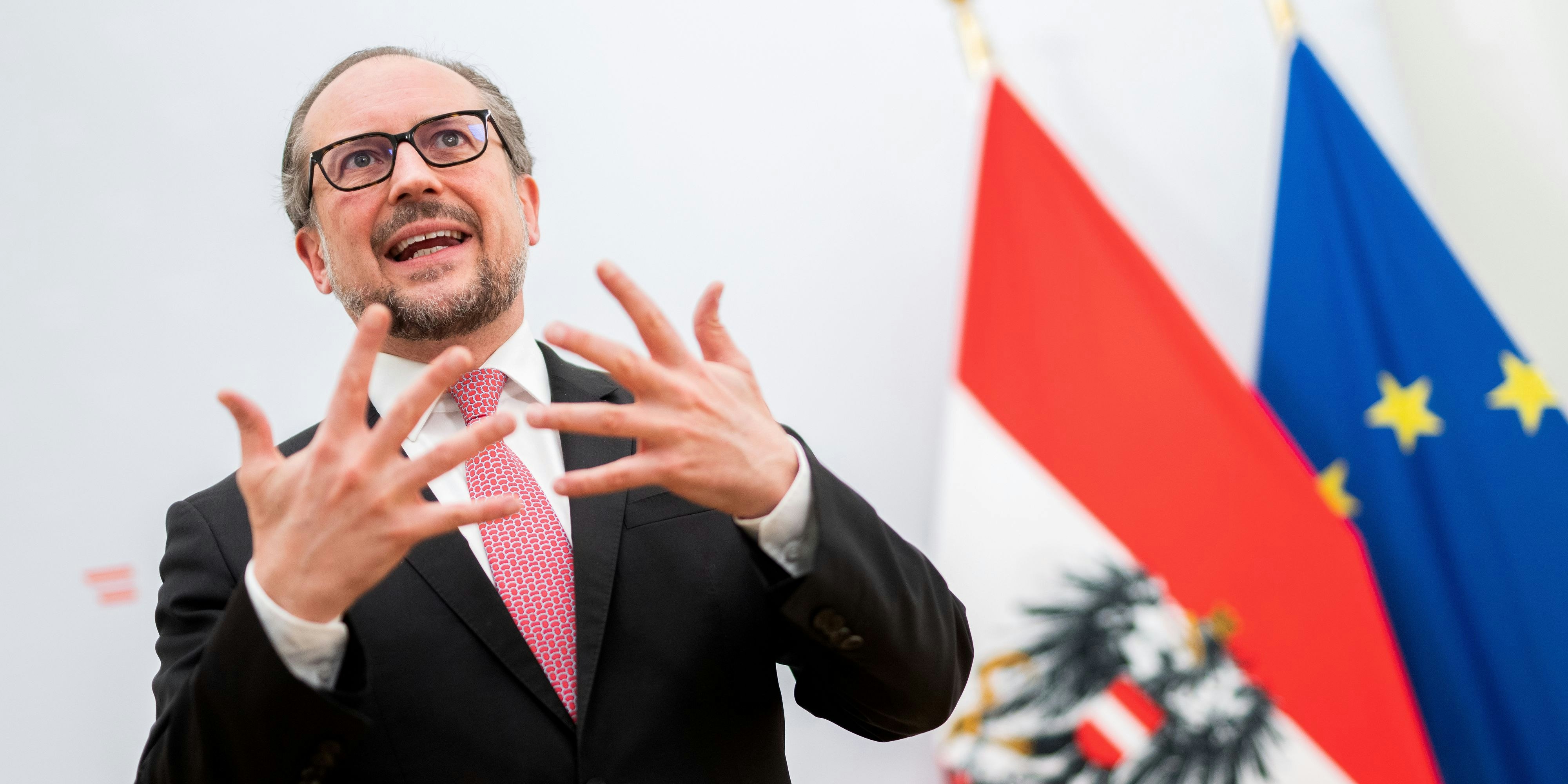 Außenminister Alexander Schallenberg (ÖVP)