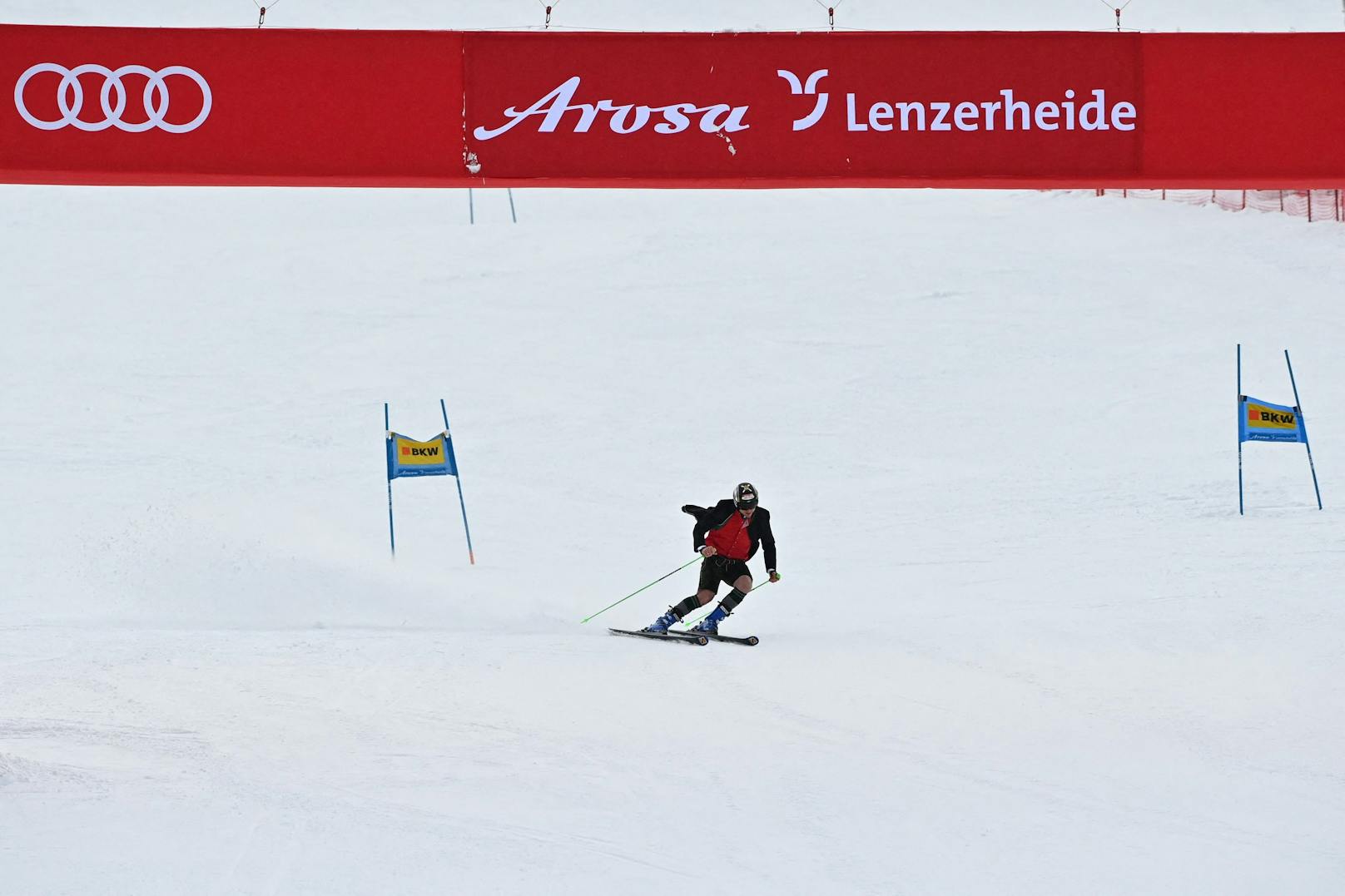 Das letzte Rennen von ÖSV-Star Hannes Reichelt. 