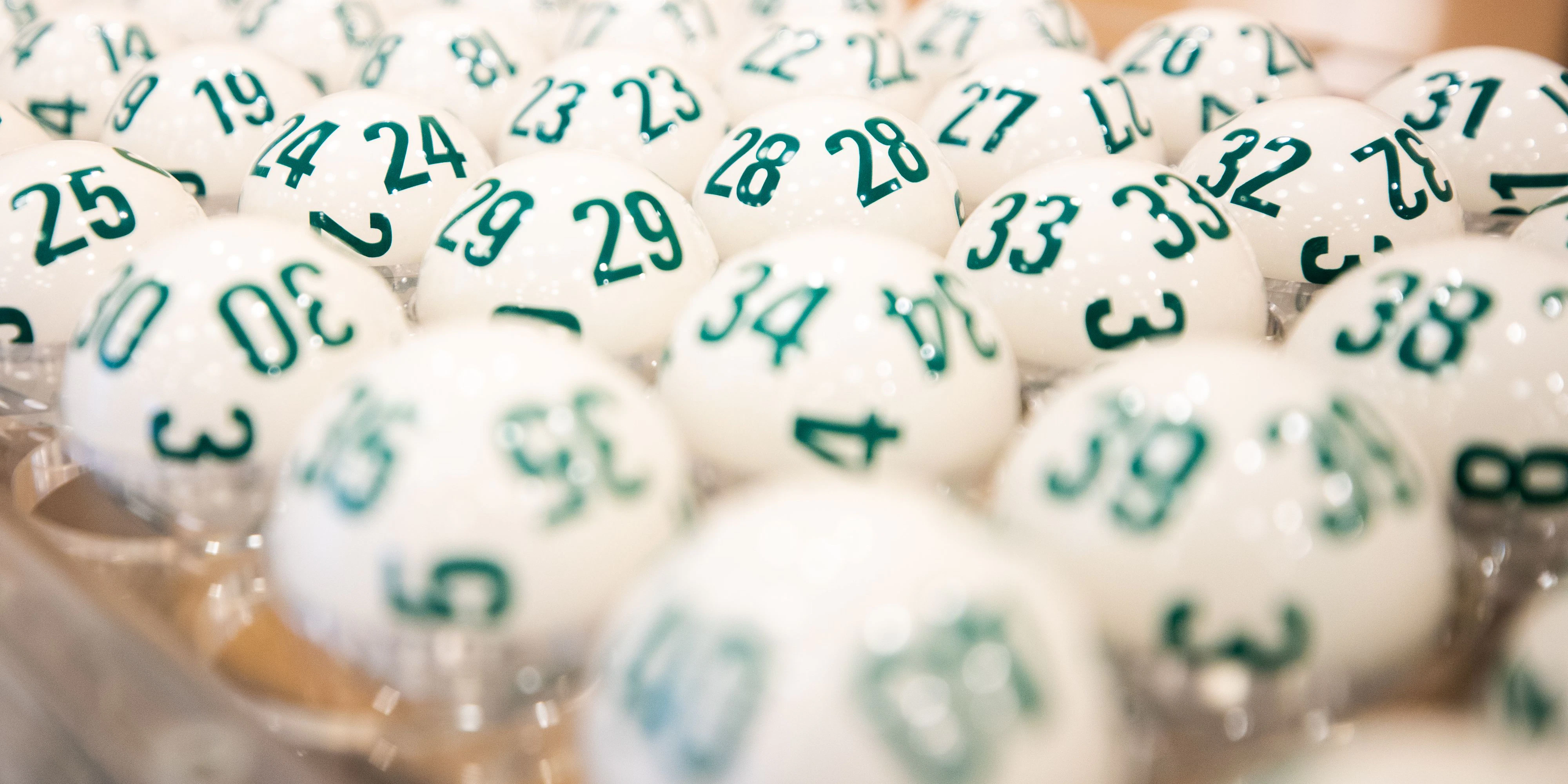 Lotto-Kugeln in der Wiener Zentrale. Archivbild