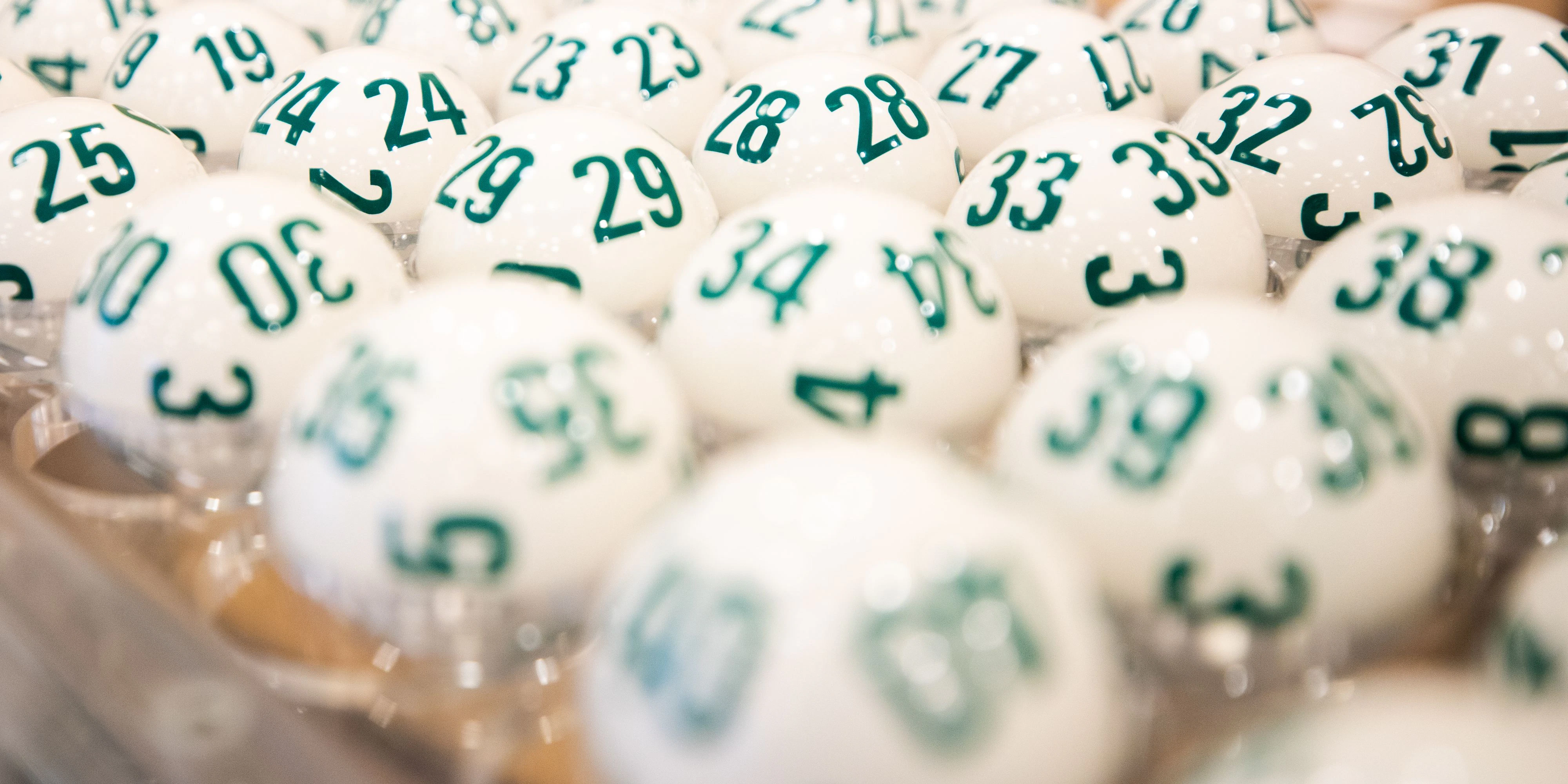 Lotto-Kugeln in der Wiener Zentrale. Archivbild