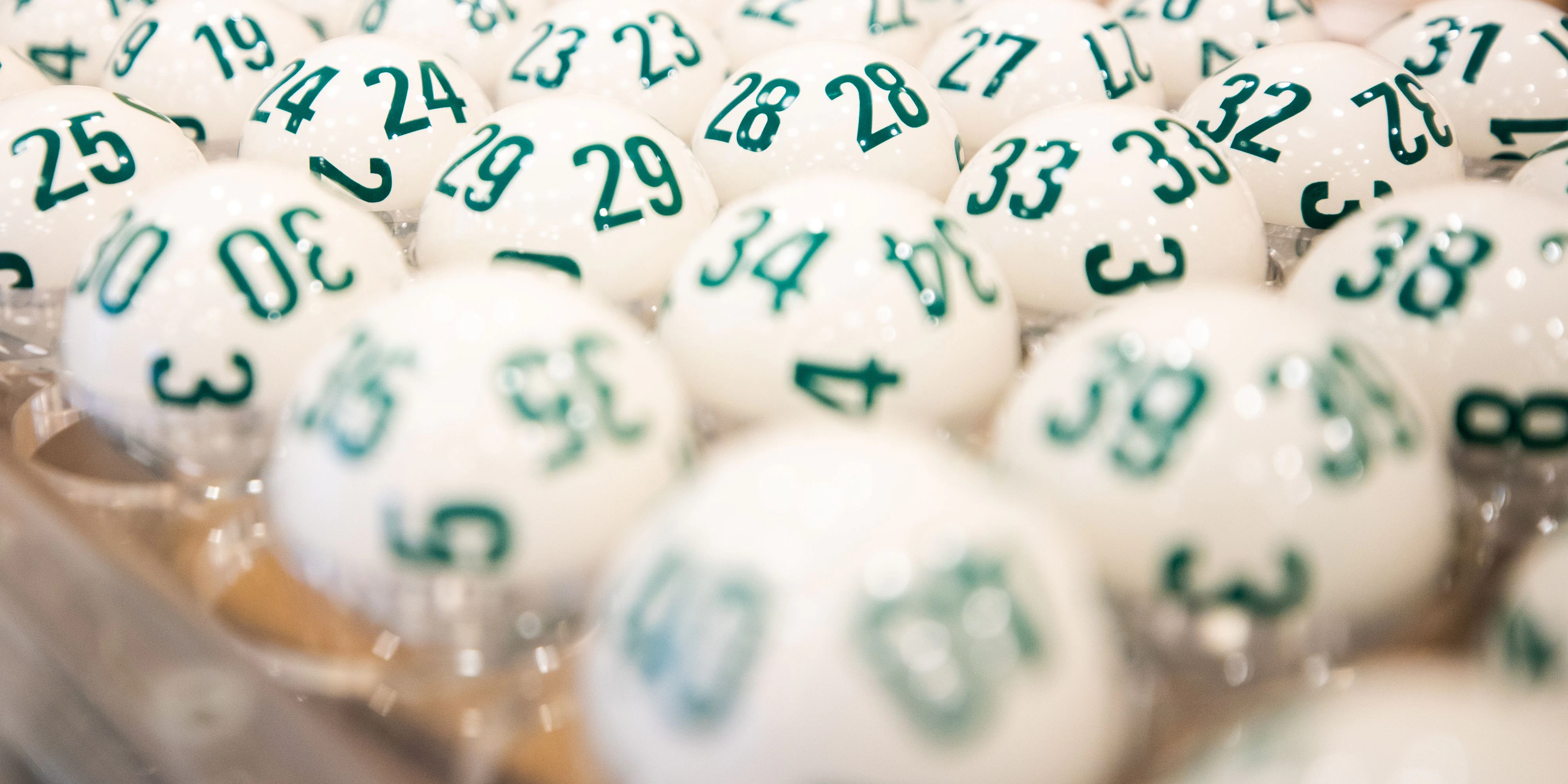 Lotto-Kugeln in der Wiener Zentrale. Archivbild