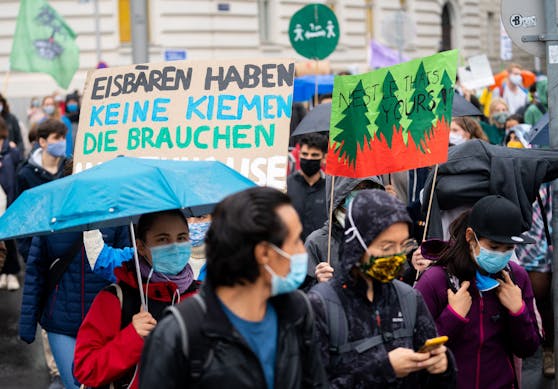 Neben zahlreichen anderen Organisationen rufen&nbsp;System Change, not Climate Change sowie&nbsp;Greenpeace Österreich zur Demonstration vor dem Wiener Rathaus auf.