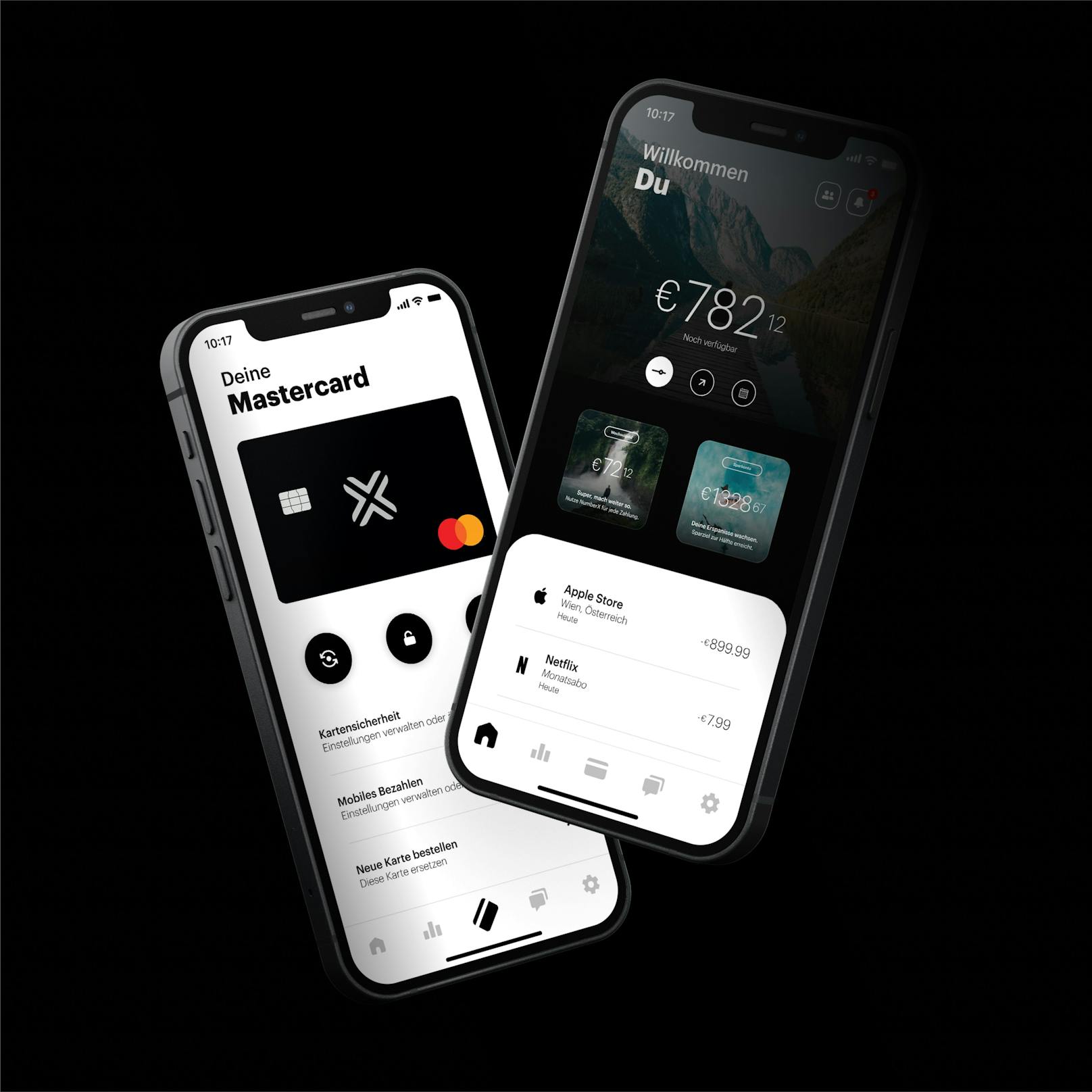 NumberX: Neues Fintech bringt appbasierte Bezahlkarte zusammen mit Mastercard.