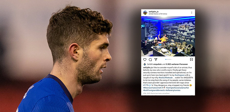 Christian Pulisic sorgt mit einem Like für Wirbel. 
