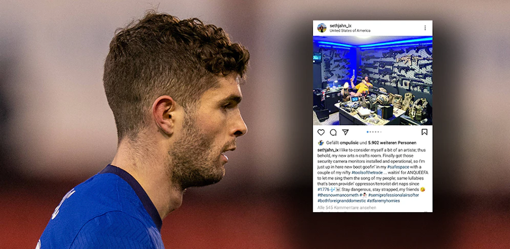 Christian Pulisic sorgt mit einem Like für Wirbel. 