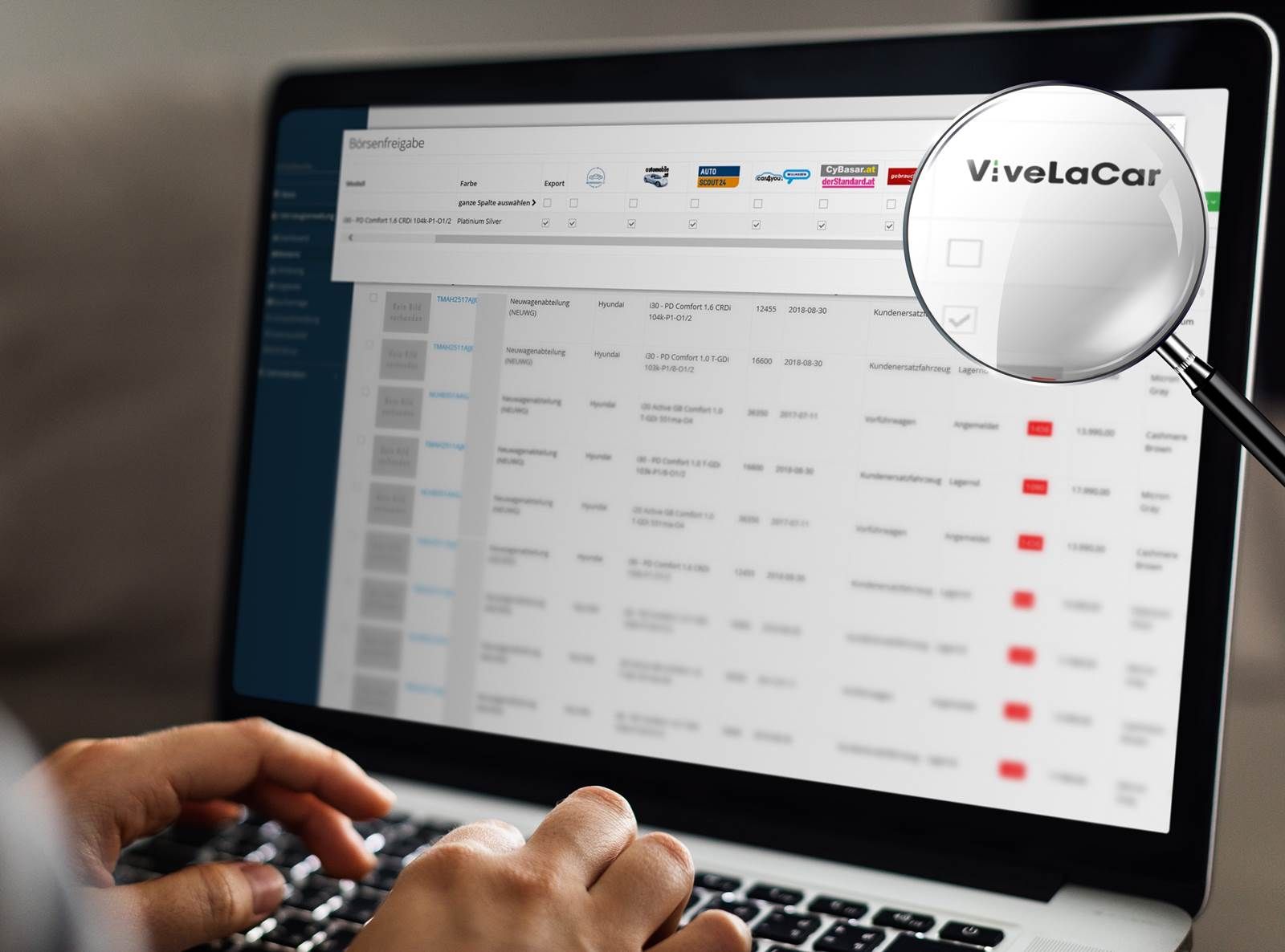 ViveLaCar: Mit wenigen Klicks Auto-Abo-Anbieter werden.