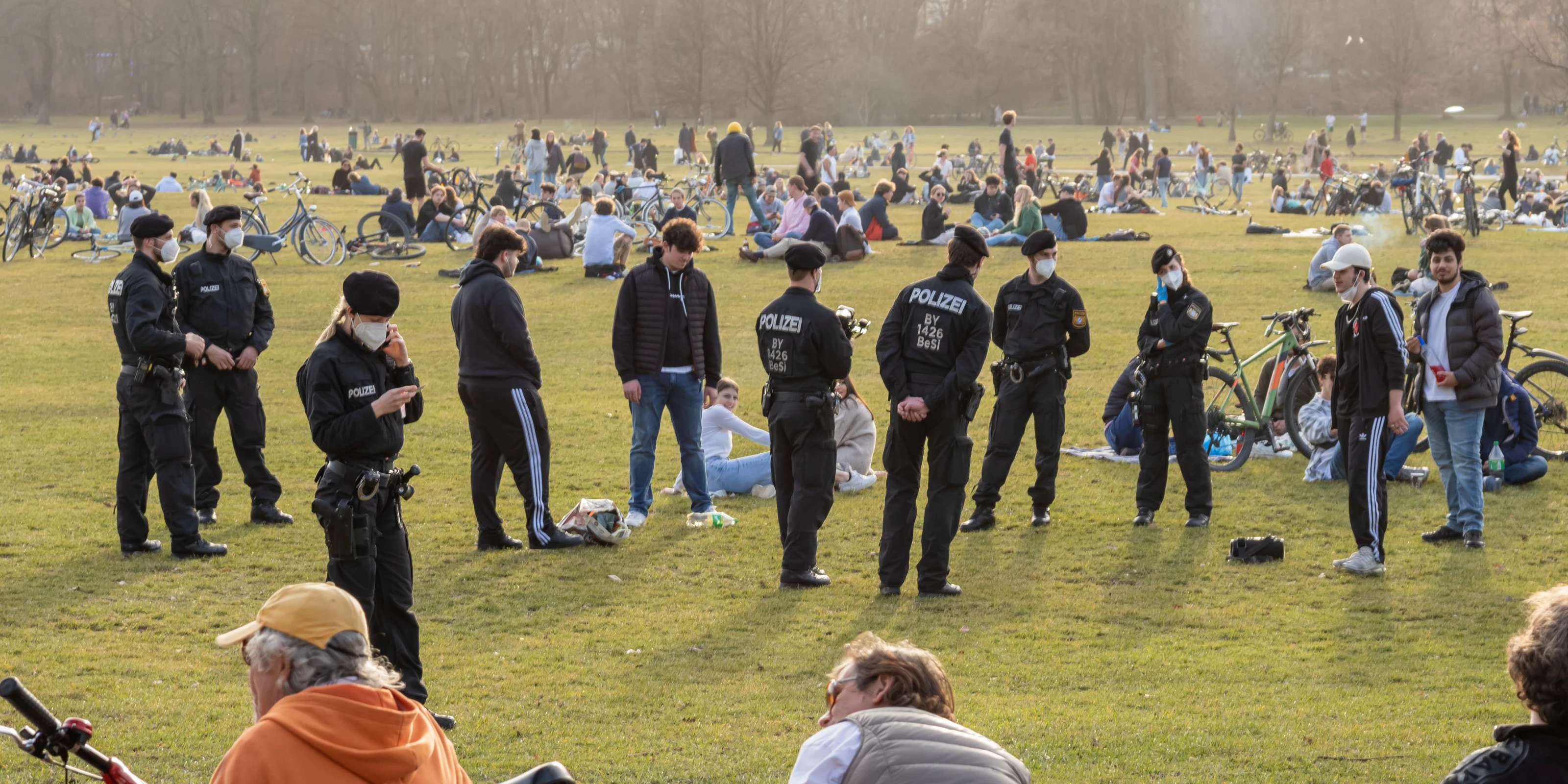 In München gehen die Polizisten derzeit besonders streng vor. 