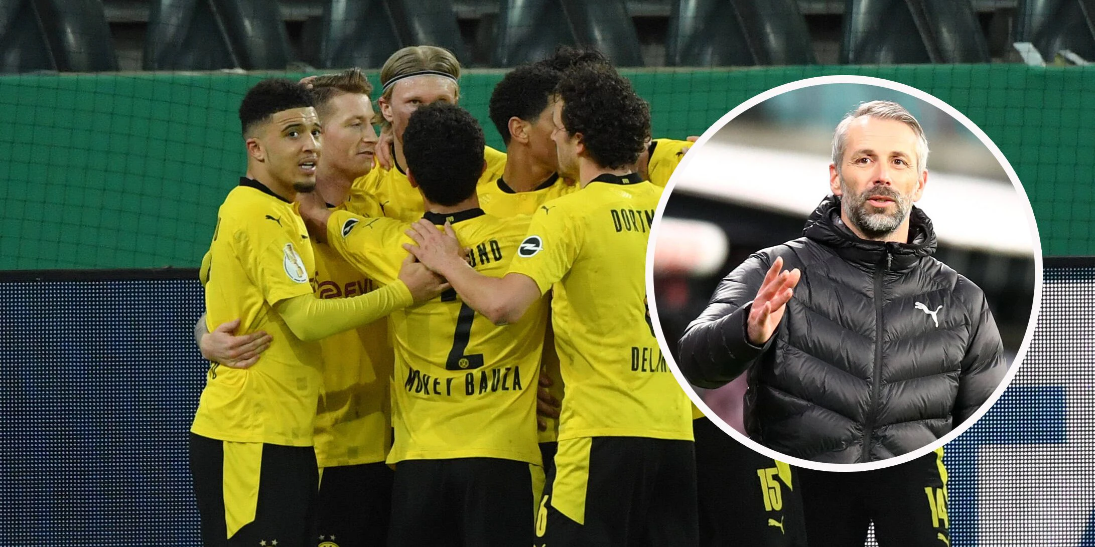 Dortmund jubelt gegen Marco Rose und seine Gladbacher.