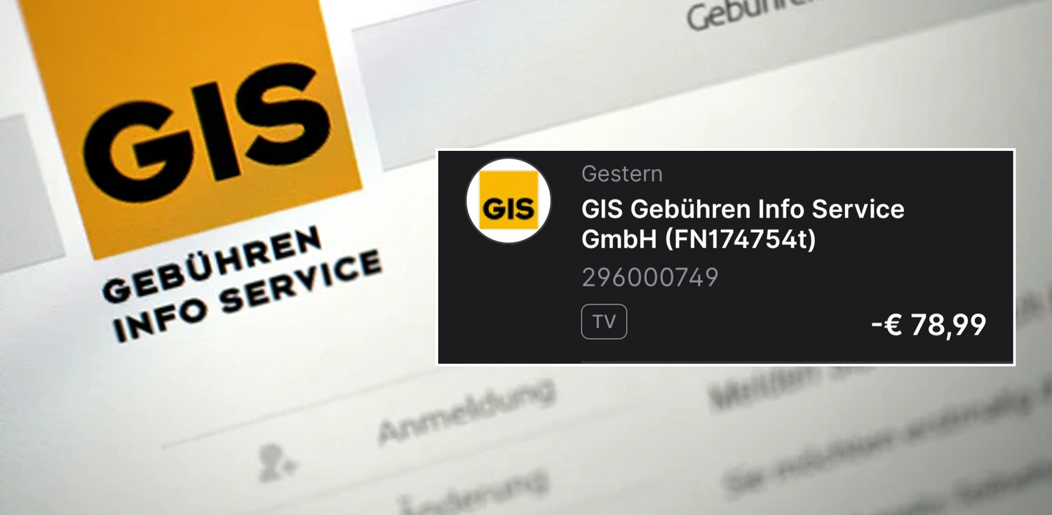 Für einen jungen Wiener riss diese GIS-Rechnung ein großes Loch in seine Finanzen