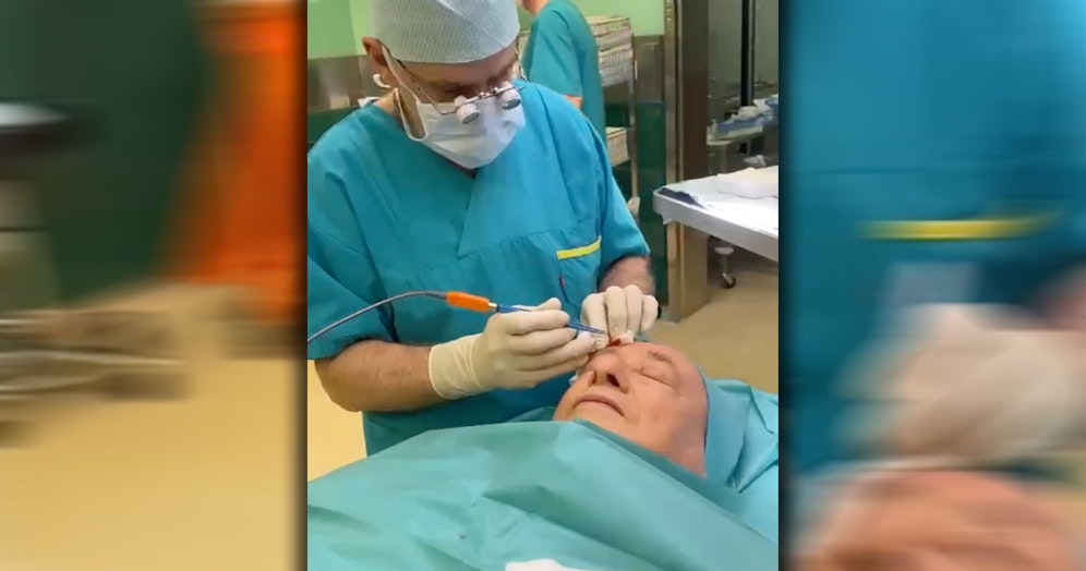 Worseg operiert den Tumor weg.