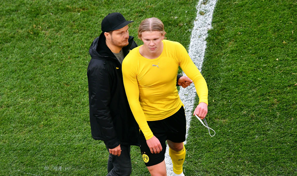 Der Frust bei Erling Haaland war groß. 