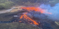 Isländer feiern ihren Vulkanausbruch auf Social Media