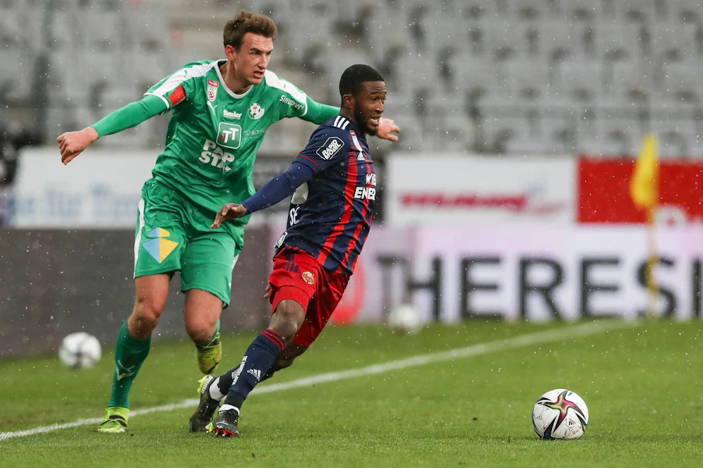 Kelvin Arase traf gegen Wattens.