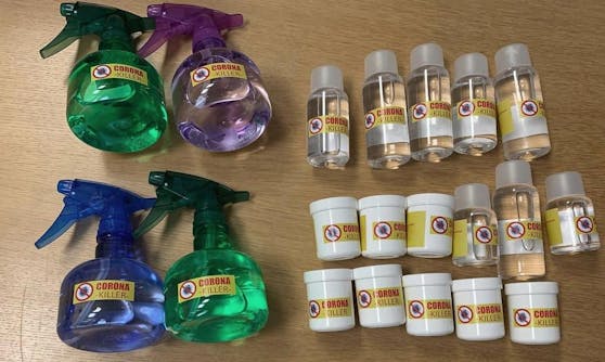 "Corona-Killer"-Produkte hat ein 31-jähriger Mann auf Ebay angeboten.