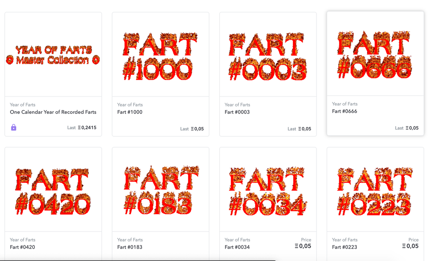 Die digitalen Flatulenzen verkauft er nun als sogenannte NFTs. Kauft man einen Furz für 85 Dollar, erhält man ein Token, das das Eigentum an der Aufnahme belegt. Bisher hat Ramírez-Mallis gut zwei Dutzend Fürze verkauft.