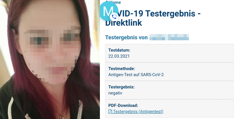 Dieses Ergebnis erhielt eine 27-jährige Wienerin per SMS