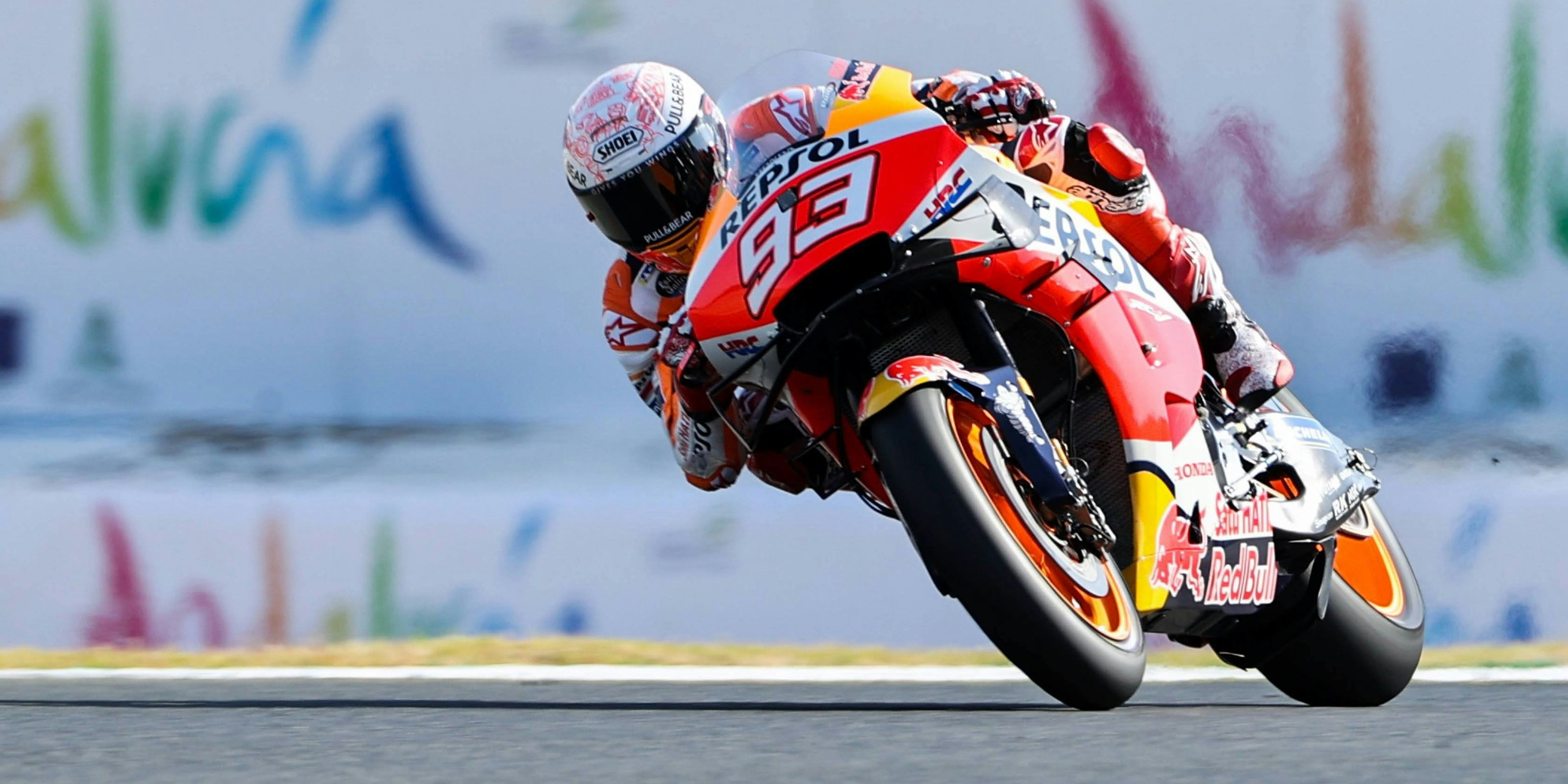 Marc Marquez, als er noch rennfit war.