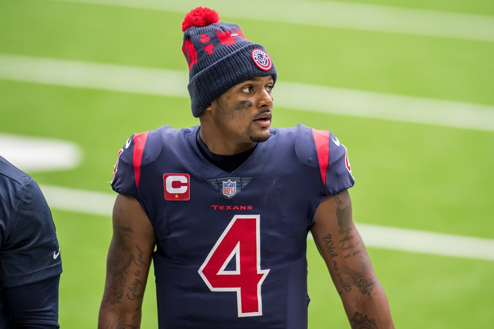 Texans-Quarterback Deshaun Watson. 
