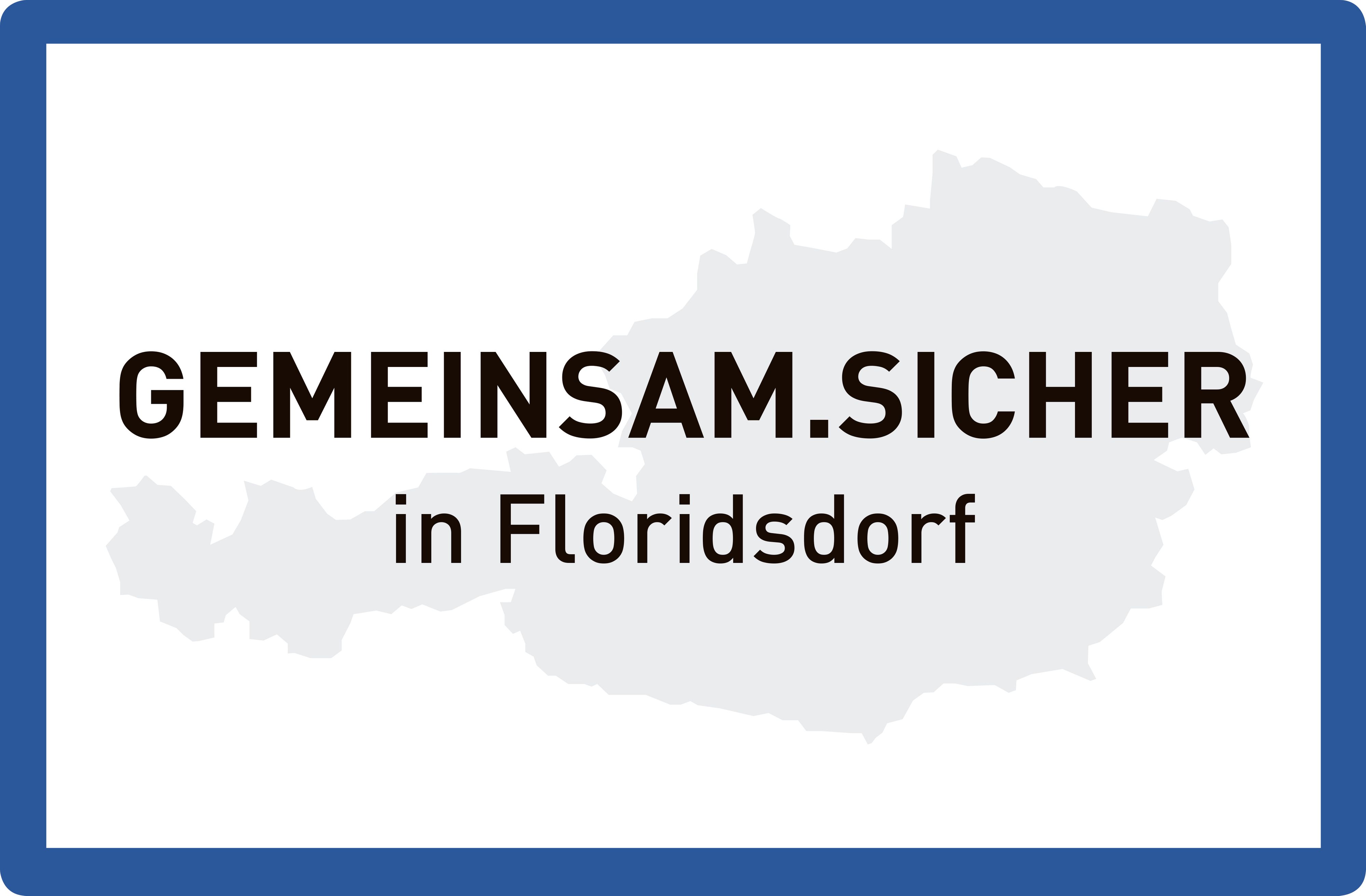 Logo der Polizeiaktion "GEMEINSAM.SICHER"