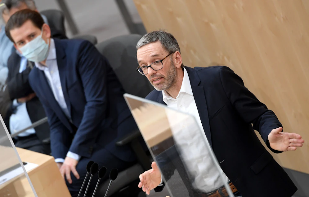 Der freiheitliche Klubobmann Herbert Kickl attackierte Bundeskanzler Sebastian Kurz scharf.