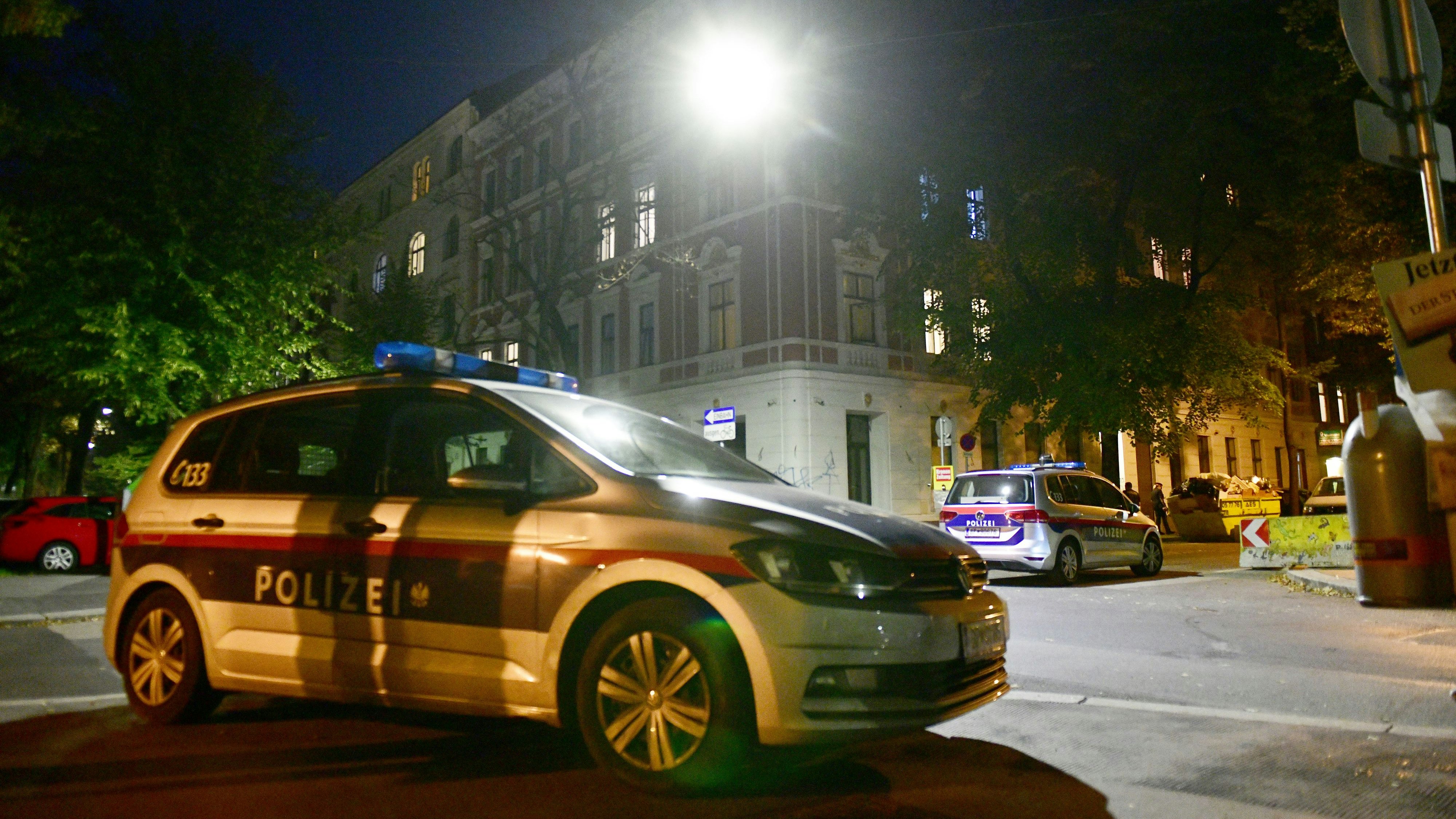 Polizei in der Wiener Ybbsstraße (Symbolbild)