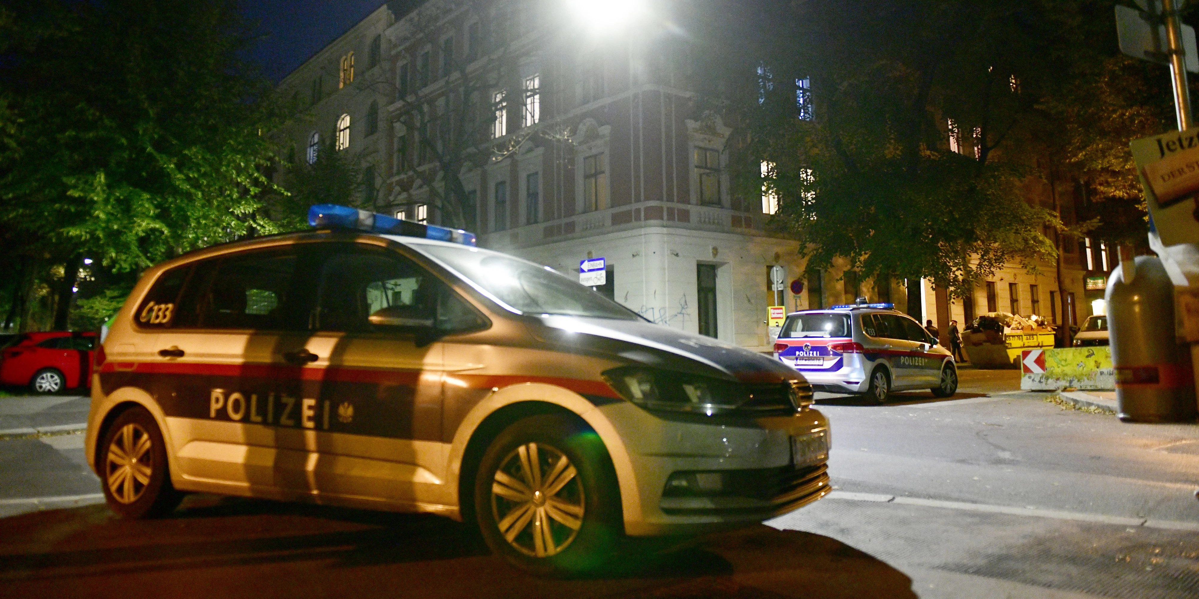Polizei in der Wiener Ybbsstraße (Symbolbild)