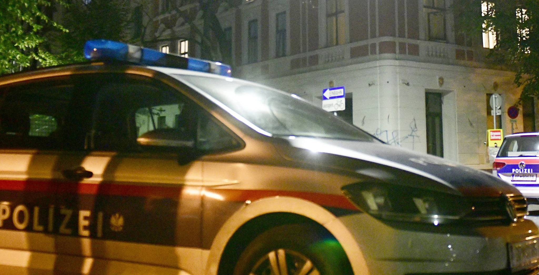 Polizei in der Wiener Ybbsstraße (Symbolbild)