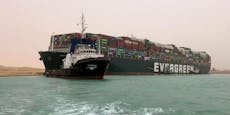 Containerschiff "Ever Given"  in Suezkanal freigelegt