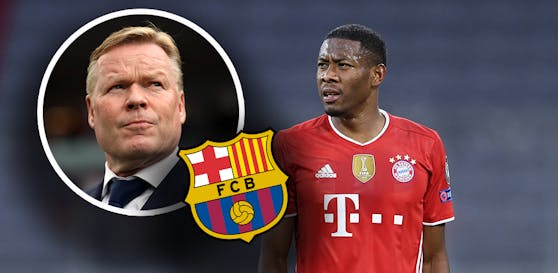 Ronald Koeman rechnet nicht mit einer Alaba-Verpflichtung.