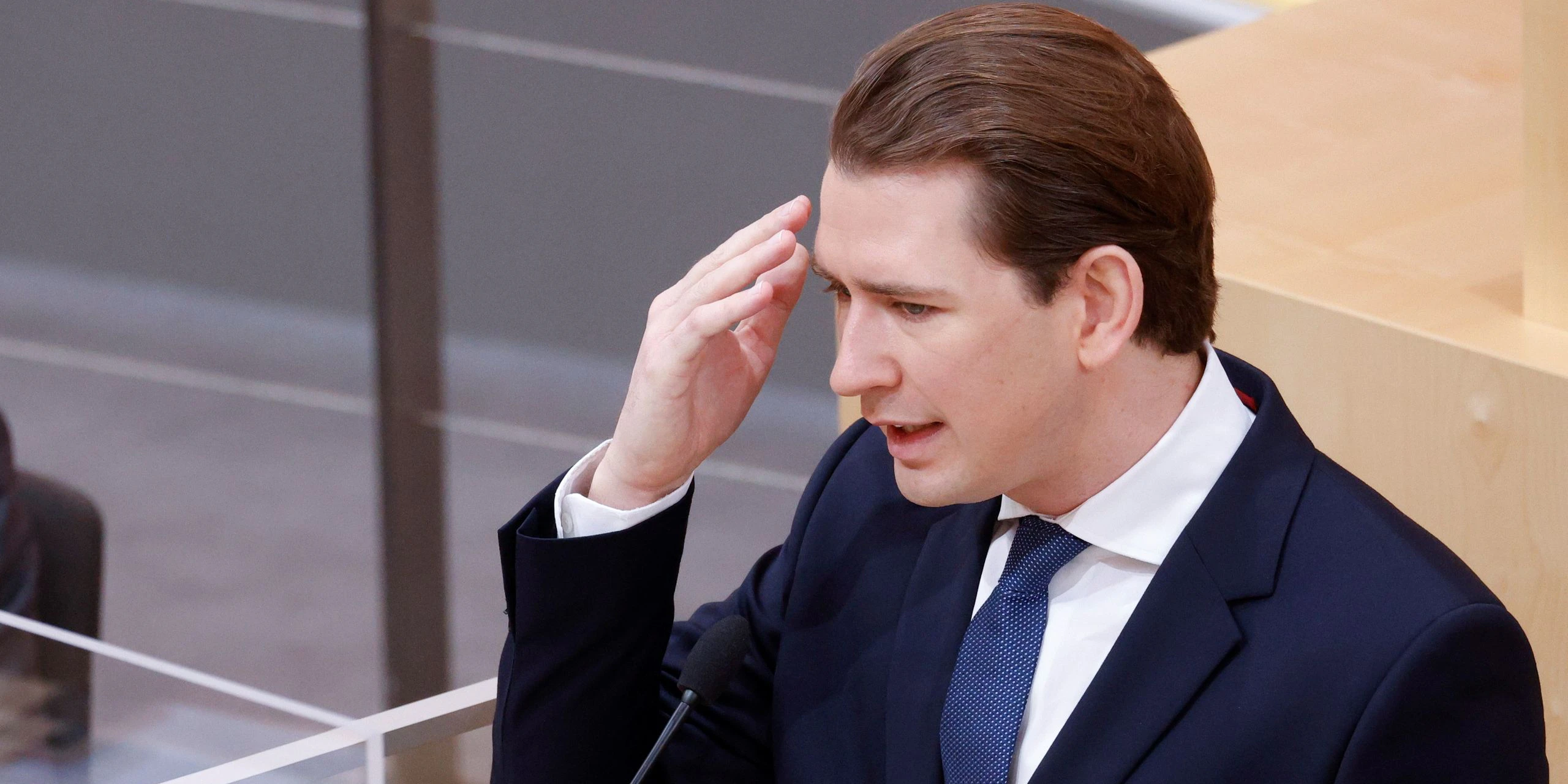 Kanzler Kurz muss kämpfen.