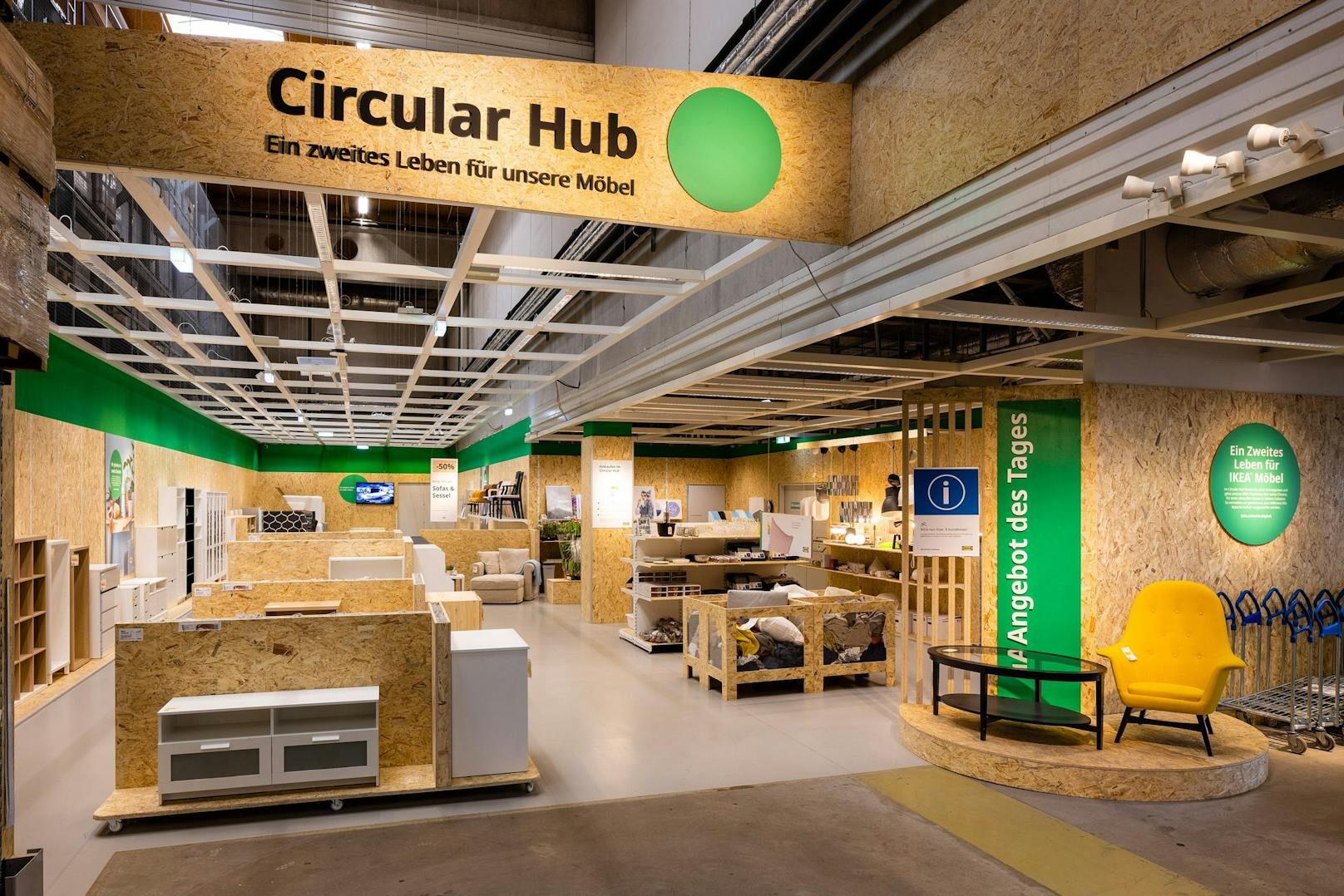 IKEA verwandelt bisherige Fundgruben in nachhaltige "Circular Hubs"