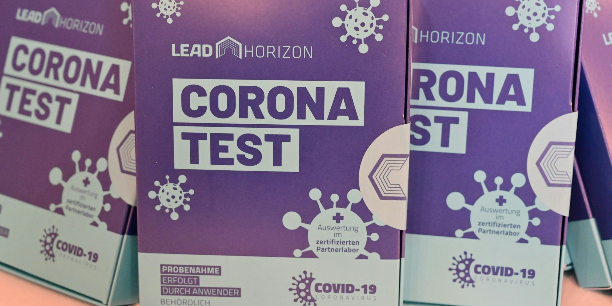 Die Gurgeltests für zu Hause werden innerhalb von 24 Stunden ausgewertet.