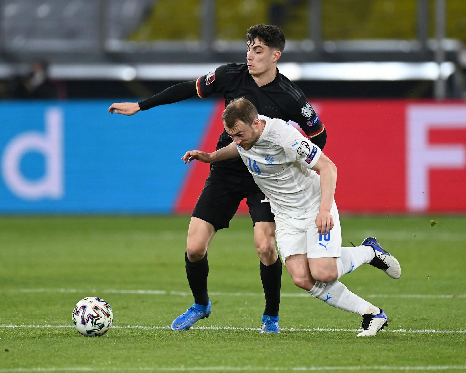 Kai Havertz beim Auftakt der WM-Qualifikation gegen Island. 