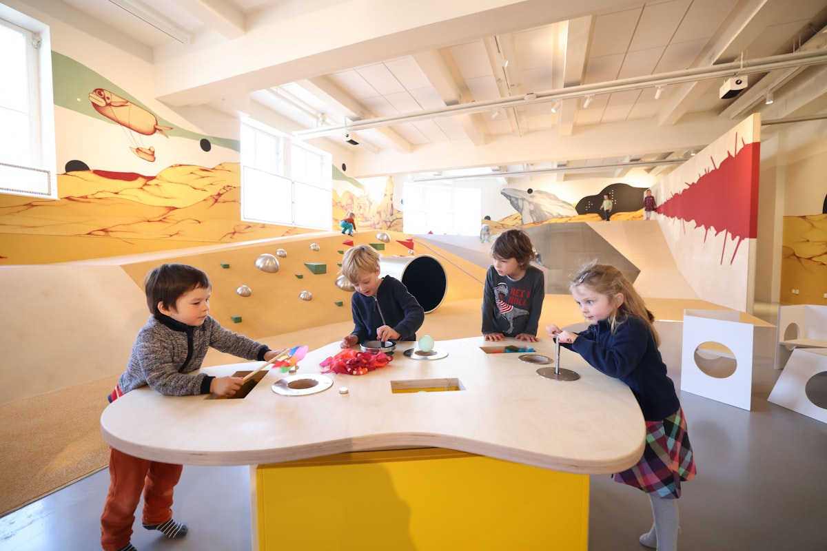 Im Technischen Museum Wien in Rudolfsheim-Fünfhaus wurde gestern der neue Familienbereich "miniXplore" eröffnet.