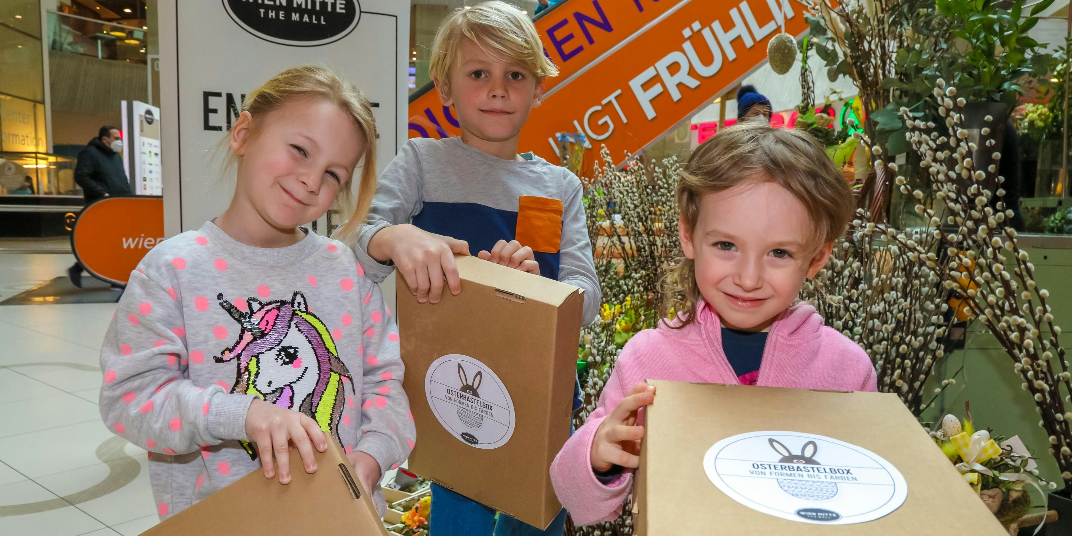 Gratis-Osterboxen gibt es in The Mall.
