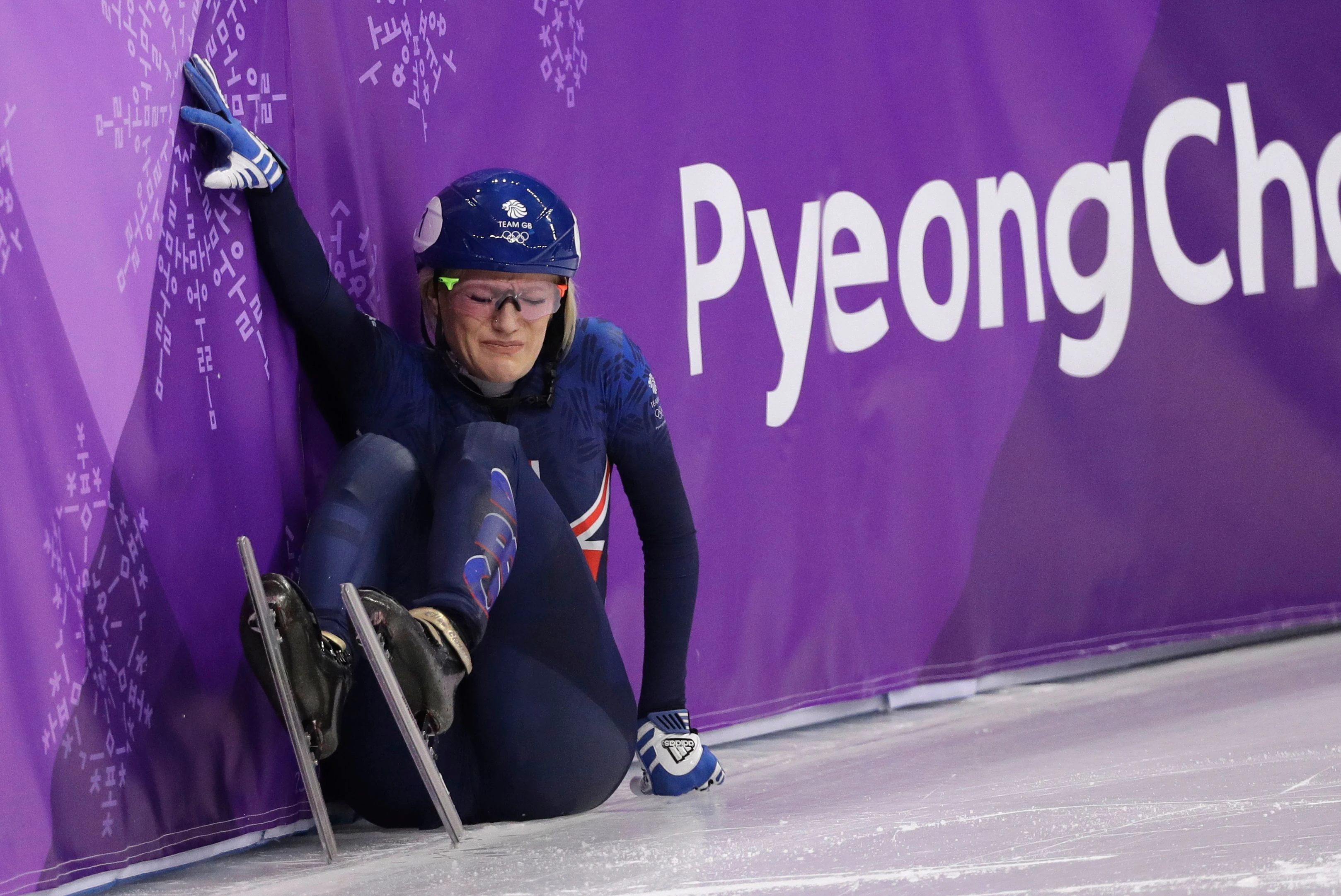 Elise Christie war in PyeongChang am Boden zerstört.